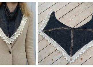 Spring shawl Free Knitting Pattern
