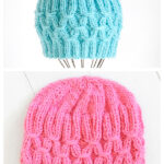 Techno Hat Free Knitting Pattern