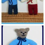 Wilfred Teddy Bear Free Knitting Pattern