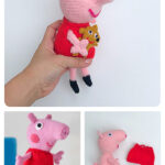 Amigurumi Peppa Pig Free Knitting Pattern