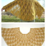 Angel’s Wings Shawl Free Knitting Pattern