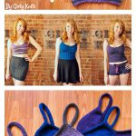 Bra Top Free Knitting Pattern and Video Tutorial