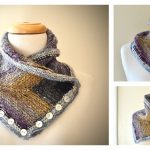 Convertible Buttoned Cowl Knitting Pattern