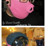 Funny Face Mask Free Knitting Pattern