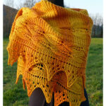 Let the Sunshine In Shawl Free Knitting Pattern