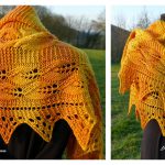 Let the Sunshine In Shawl Free Knitting Pattern