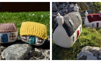 Little House Free Knitting Pattern and Paid
