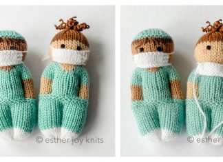 Nurse Doll Free Knitting Pattern