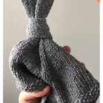 Snuggle Bunny Lovey Blanket Free Knitting Pattern