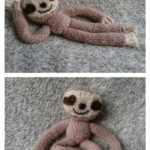 Stevie Sloth Free Knitting Pattern