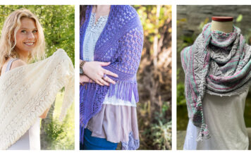 Sweet Lace Shawl Knitting Patterns