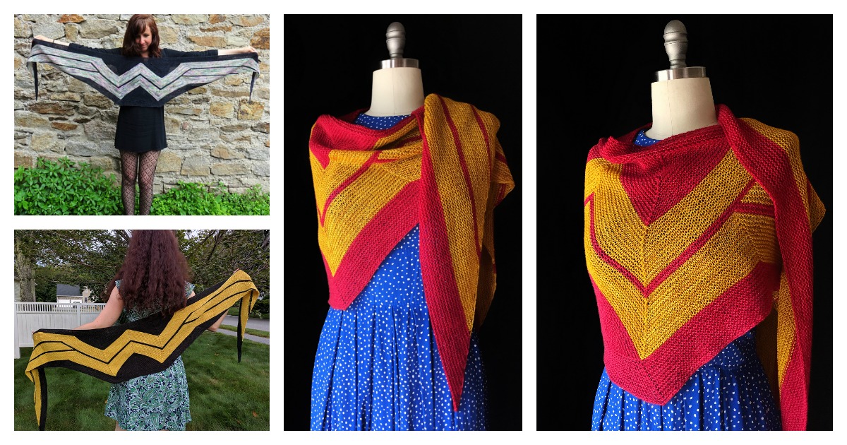Wonder Woman Wrap Free Knitting Pattern