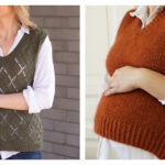 10+ Stylish Vest Free Knitting Patterns
