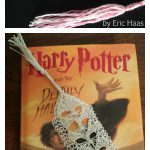 7 of Hearts Bookmark Free Knitting Pattern