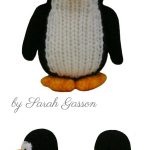 Amigurumi Penguin Soft Toy Free Knitting Pattern