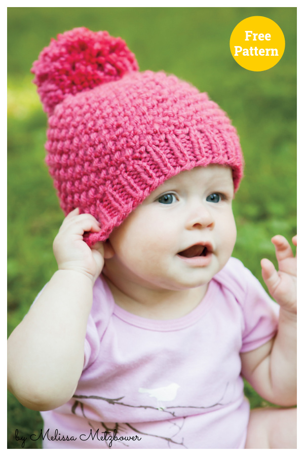 Simple Baby Hat Free Knitting Pattern