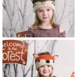 Clever Fox and Wild Deer Headbands Free Knitting Pattern