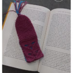 Funky Hearts Bookmark Free Knitting Pattern