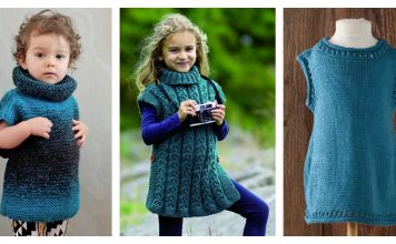 Kids Tunic Free Knitting Pattern