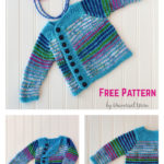Left of Center Cardi Free Knitting Pattern