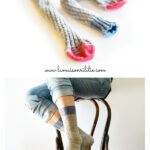 No-Heel Spiral Socks Free Knitting Pattern