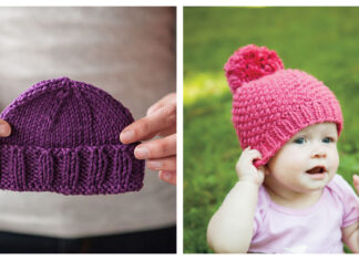 Simple Baby Hat Free Knitting Pattern