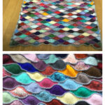 Stash Buster Dimple Blanket Free Knitting Pattern