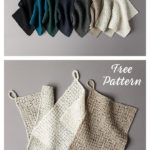Waffle Stitch Washcloth Free Knitting Pattern