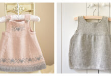 10+ Adorable Baby Dress Knitting Patterns