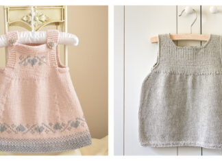 10+ Adorable Baby Dress Knitting Patterns