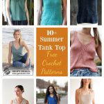 10+ Summer Tank Top Free Knitting Patterns