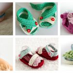 Adorable Baby Sandals Knitting Patterns