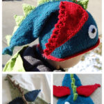Dragon Hat Free Knitting Pattern