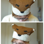 Fox hat Free Knitting Pattern