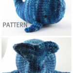 Glider the Whale Amigurumi Knitting Pattern