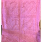 Heart Blanket Free Knitting Pattern