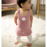 Lilybelle Flower Dress Free Knitting Pattern