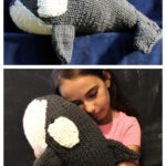 Orca Whale Amigurumi Knitting Pattern