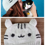 Pusheen Hat Free Knitting Pattern