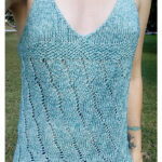 Summer Surf Tank Top Free Knitting Pattern