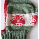 Bee Balaclava Free Knitting Pattern