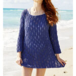 Drop-Stitch Pullover Free Knitting Pattern