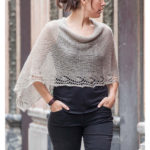 Emilia Summer Poncho Free Knitting Pattern