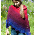 Hybrid Vigour Summer Poncho Free Knitting Pattern