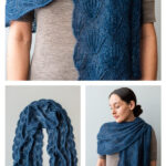 Seashell Lace Wrap Free Knitting Pattern