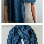 Seashell Lace Wrap Free Knitting Pattern