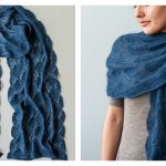 Seashell Lace Wrap Free Knitting Pattern