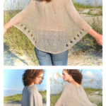 Whisper Summer Poncho Free Knitting Pattern