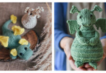 Adorable Dragon Amigurumi Knitting Patterns