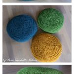 Floor Cushions Free Knitting Pattern